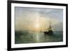 Evening on the Thames-Francis Danby-Framed Giclee Print