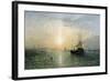 Evening on the Thames-Francis Danby-Framed Giclee Print