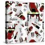 Evening Out Pattern-Tina Lavoie-Stretched Canvas