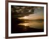 Evening Over Loch Ba Showing the Mountains of Glencoe Scotland-null-Framed Photographic Print