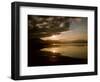 Evening Over Loch Ba Showing the Mountains of Glencoe Scotland-null-Framed Photographic Print