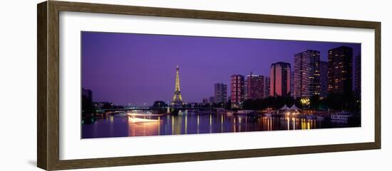 Evening Paris France-null-Framed Photographic Print