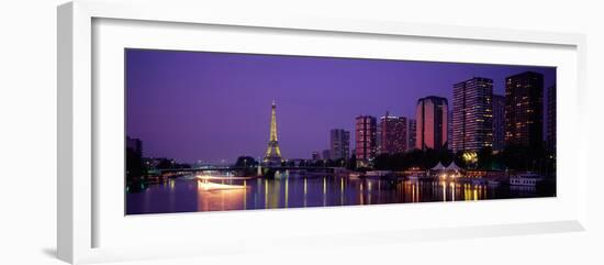 Evening Paris France-null-Framed Photographic Print