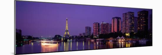 Evening Paris France-null-Mounted Photographic Print