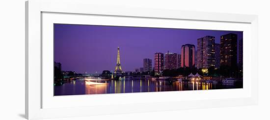 Evening Paris France-null-Framed Photographic Print