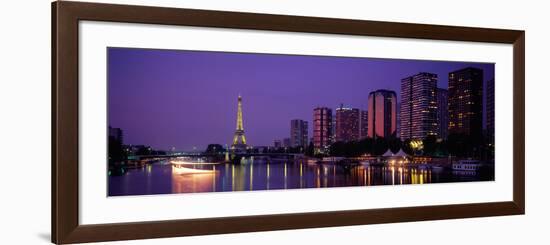 Evening Paris France-null-Framed Photographic Print