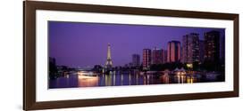 Evening Paris France-null-Framed Photographic Print