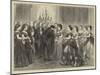 Evening Party at Prussia House-Godefroy Durand-Mounted Giclee Print