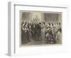 Evening Party at Prussia House-Godefroy Durand-Framed Giclee Print