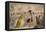 Evening Party - Time of Charles Ii, 1850-John Leech-Framed Stretched Canvas