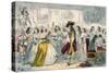 Evening Party, Time of Charles II-John Leech-Stretched Canvas