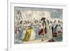 Evening Party, Time of Charles II-John Leech-Framed Giclee Print