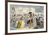 Evening Party, Time of Charles II-John Leech-Framed Giclee Print