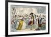 Evening Party, Time of Charles II-John Leech-Framed Giclee Print