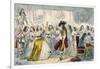 Evening Party, Time of Charles II-John Leech-Framed Giclee Print