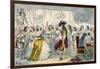 Evening Party, Time of Charles II-John Leech-Framed Giclee Print