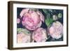 Evening Peonies II-Albena Hristova-Framed Premium Giclee Print