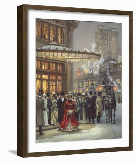 Evening Performance-Alan Maley-Framed Giclee Print