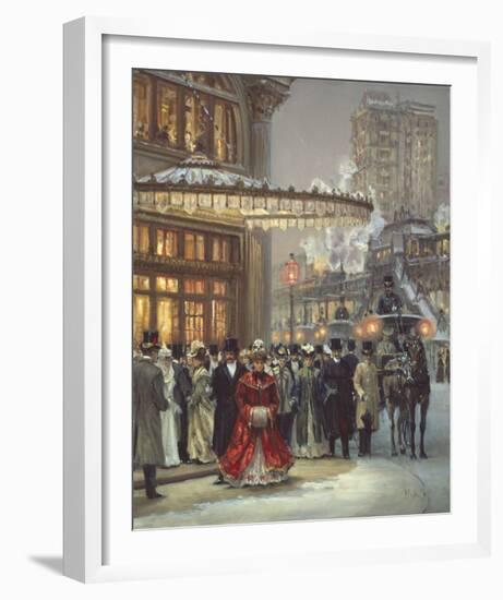 Evening Performance-Alan Maley-Framed Giclee Print