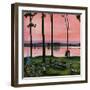 "Evening Picnic", August 18, 1951-John Falter-Framed Premium Giclee Print