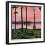 "Evening Picnic", August 18, 1951-John Falter-Framed Premium Giclee Print