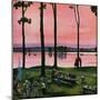 "Evening Picnic", August 18, 1951-John Falter-Mounted Premium Giclee Print