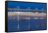 Evening Pier I-Lee Peterson-Framed Stretched Canvas