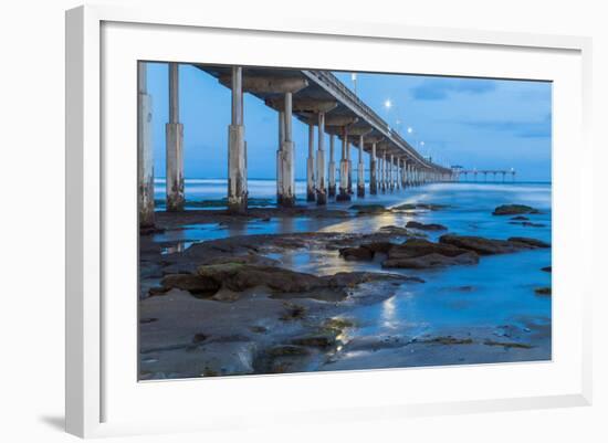 Evening Pier II-Lee Peterson-Framed Photo