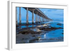 Evening Pier II-Lee Peterson-Framed Photo