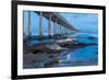 Evening Pier II-Lee Peterson-Framed Photographic Print