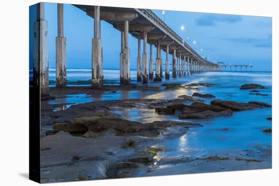Evening Pier II-Lee Peterson-Stretched Canvas