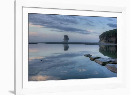 Evening Pororari Lagoon-Nathan Secker-Framed Giclee Print