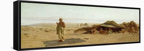 Evening Prayer in the West, 1872-Frederick Goodall-Framed Stretched Canvas