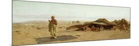 Evening Prayer in the West, 1872-Frederick Goodall-Mounted Giclee Print