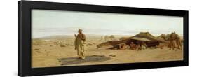 Evening Prayer in the West, 1872-Frederick Goodall-Framed Giclee Print