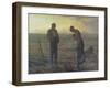 Evening Prayer (L'Angélus), 1857/59-Jean-François Millet-Framed Giclee Print