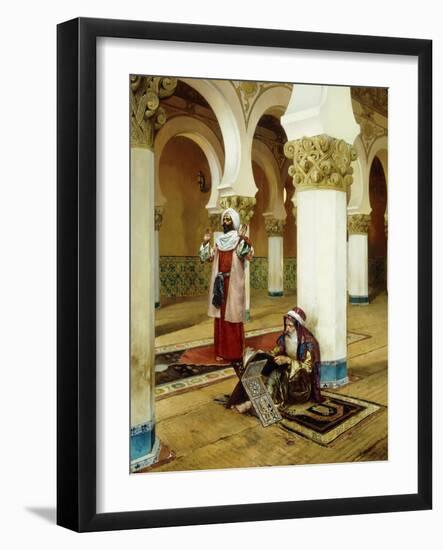 Evening Prayer-Rudolphe Ernst-Framed Giclee Print