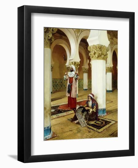 Evening Prayer-Rudolphe Ernst-Framed Premium Giclee Print