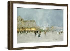 Evening Promenade-Luigi Loir-Framed Giclee Print