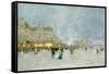 Evening Promenade-Luigi Loir-Framed Stretched Canvas