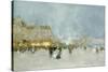 Evening Promenade-Luigi Loir-Stretched Canvas