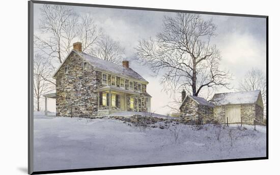 Evening Quiet-Ray Hendershot-Mounted Art Print