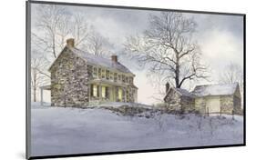 Evening Quiet-Ray Hendershot-Mounted Art Print