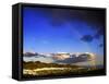 Evening rainbow over Frigiliana and Nerja, Malaga Province, Andalucia, Spain-Panoramic Images-Framed Stretched Canvas