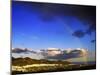 Evening rainbow over Frigiliana and Nerja, Malaga Province, Andalucia, Spain-Panoramic Images-Mounted Photographic Print