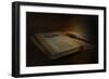 Evening Reading-Jai Johnson-Framed Giclee Print