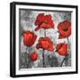 Evening Red I-Brian Francis-Framed Art Print