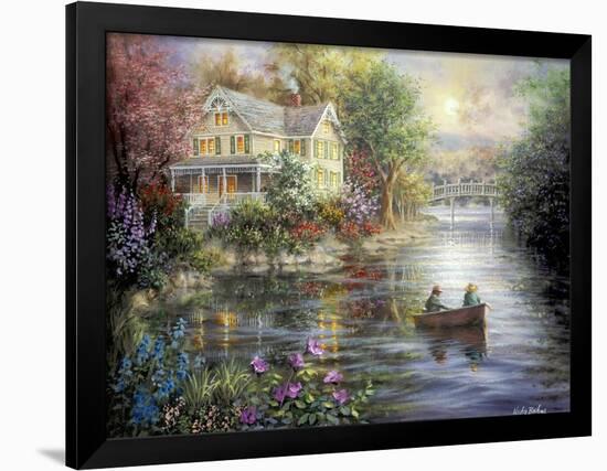 Evening Reflections-Nicky Boehme-Framed Giclee Print