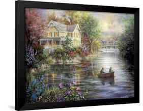 Evening Reflections-Nicky Boehme-Framed Giclee Print