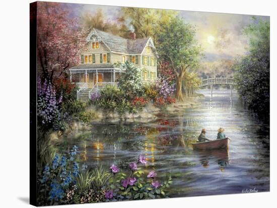 Evening Reflections-Nicky Boehme-Stretched Canvas